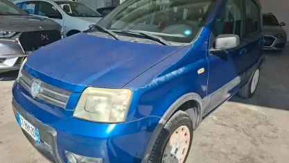 Usata Fiat Panda 4x4 Climbing 60 CV (44 kW) 2005 Blu/azzurro Utilitaria