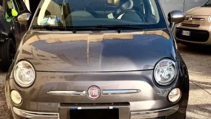 Usata Fiat 500 75 CV (55 kW) 2009 Grigio Cabrio