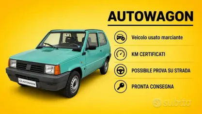 Usata Fiat Panda Young 54 CV (39 kW) 2003 Verde Utilitaria