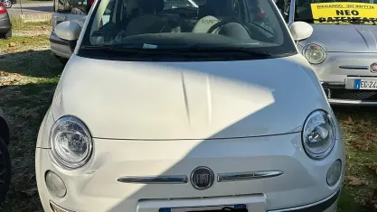 Usata Fiat 500 Lounge 75 CV (55 kW) 2008 Bianco Cabrio