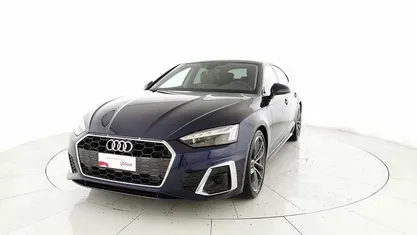 Usata Audi A5 Sportback S-Line 163 CV (119 kW) 2023 Blu Utilitaria