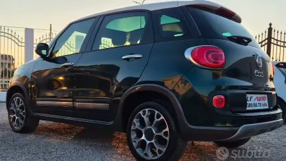 Usata Fiat 500L Trekking 120 CV (88 kW) 2014 Verde Monovolume