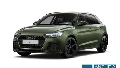 Usata Audi A1 Sportback Business 116 CV (85 kW) 2025 Verde distretto metallizzato Utilitaria