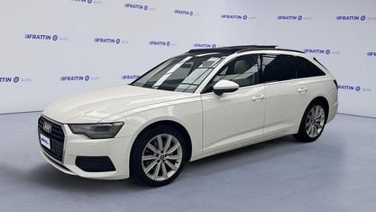 Begagnad Audi A6 Business 277 HK (203 kW) 2019 Vit Kombi