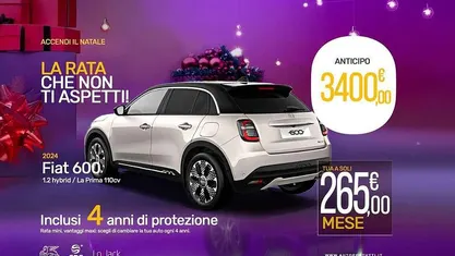 Rosso Usata 2024 Fiat 600 La Prima SUV | 23.500 € (Buon prezzo)