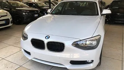 Usata BMW 114 Sport Line 102 CV (75 kW) 2013 Bianco Utilitaria