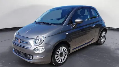 Begagnad Fiat 500 Lounge 69 HK (50 kW) 2016 Grå