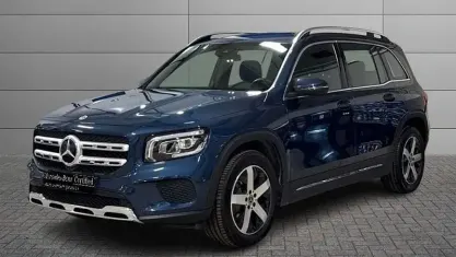 Usata Mercedes GLB220 190 CV (139 kW) 2022 Blu denim SUV