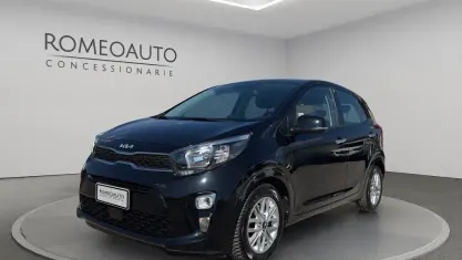 Käytetty Kia Picanto Comfort 65 HP (47 kW) 2022 Musta Viistoperä