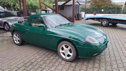 Usata Fiat Barchetta 131 CV (96 kW) 1999 Verde Cabrio