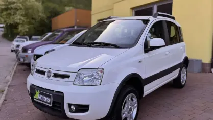 Usata Fiat Panda 4x4 Climbing 75 CV (55 kW) 2011 Bianco Utilitaria