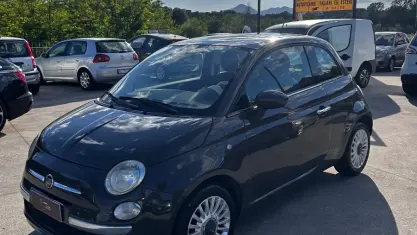 Usata Fiat 500 Lounge 75 CV (55 kW) 2008 Marrone Berlina