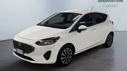 Usata Ford Fiesta Titanium 125 CV (91 kW) 2024 Bianco Berlina