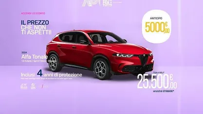 Bianco Usata 2024 Alfa Romeo Tonale Sprint SUV | 25.500 € (Super prezzo)