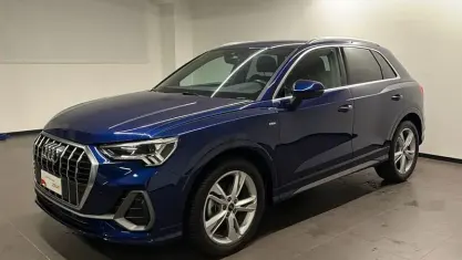 Brugt Audi Q3 S-Line 150 HK (110 kW) 2024 Blå SUV