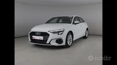 Bianco Usata 2023 Audi A3 Sportback Business Tre volumi | 26.200 € (Ottimo prezzo)