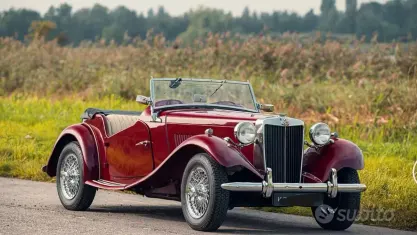 Usata MG TD 552 CV (405 kW) 1950 Rosso Cabrio