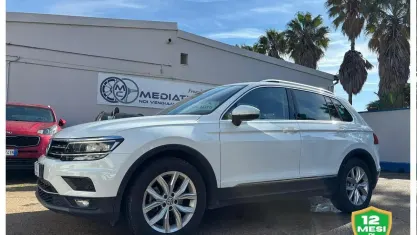 Begagnad VW Tiguan Advance 150 HK (110 kW) 2018 Vit SUV