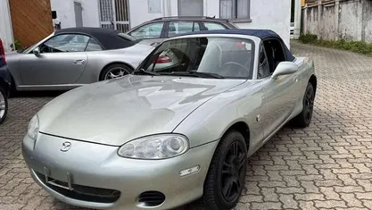 Argento Usata 2003 Mazda MX5 Cabrio | 10.990 € (Buon prezzo)