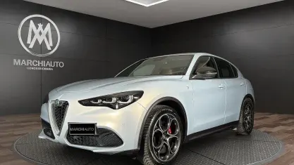 Usata Alfa Romeo Stelvio Ti 209 CV (153 kW) 2023 Bianco SUV