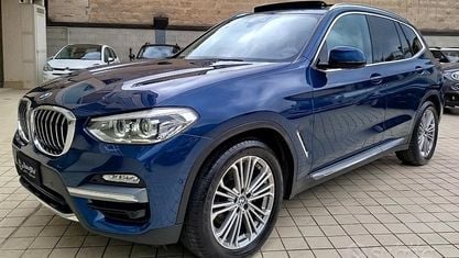 Usata BMW X3 Luxury Line 190 CV (139 kW) 2019 Blu SUV