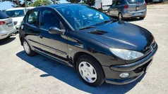 Nero Usata 2007 Peugeot 206 Tre volumi | 1990 € (Buon prezzo)