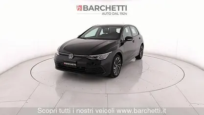 Usata VW Golf VIII Life 110 CV (80 kW) 2024 Nero Utilitaria