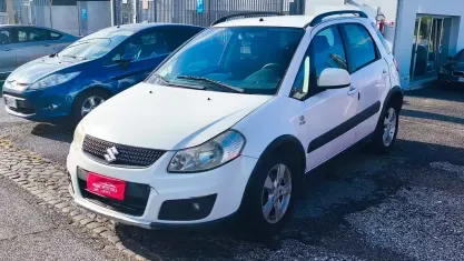 Usata Suzuki SX4 GL 90 CV (66 kW) 2010 Bianco Monovolume