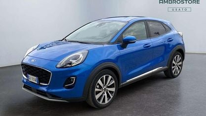 Usata Ford Puma Titanium X 125 CV (91 kW) 2022 Desert island blue SUV