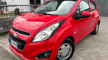 Usata Chevrolet Spark 68 CV (50 kW) 2013 Rosso Utilitaria