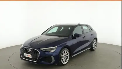 Usata Audi A3 S-Line 150 CV (110 kW) 2023 Blu Berlina