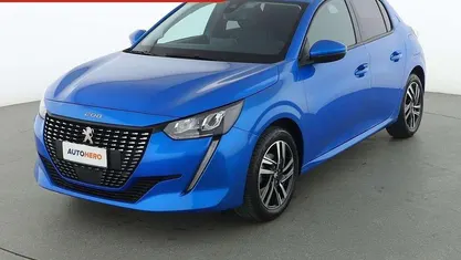 Usata Peugeot 208 Allure 75 CV (55 kW) 2021 Blu Utilitaria