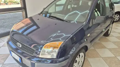 Usata Ford Fusion 80 CV (58 kW) 2012 Blu Utilitaria