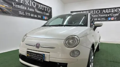 Usata Fiat 500 69 CV (50 kW) 2009 Bianco Cabrio