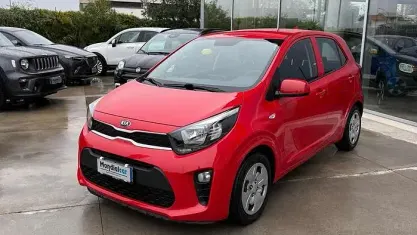 Usata Kia Picanto 67 CV (49 kW) 2020 Rosso Utilitaria