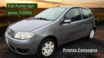 Usata Fiat Punto Emotion 80 CV (58 kW) 2003 Grigio Utilitaria