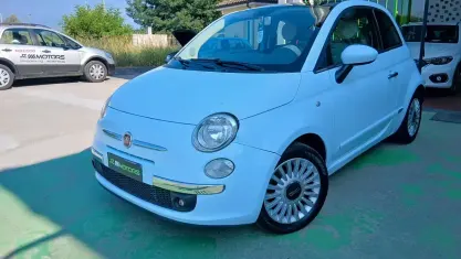 Usata Fiat 500 Lounge 69 CV (50 kW) 2009 Bluazzurro Cabrio