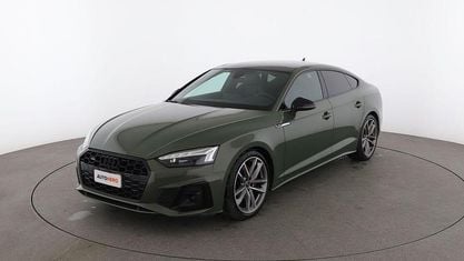 Begagnad Audi A5 Sportback S-Line 204 HK (150 kW) 2022 Grön Halvkombi