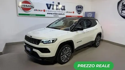 Usata Jeep Compass Summit 131 CV (96 kW) 2025 Bianco SUV