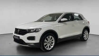 Usata VW T-Roc Sport 150 CV (110 kW) 2021 Bianco / pastello SUV