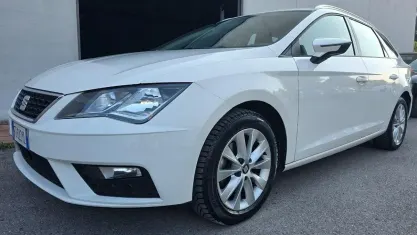 Usata Seat Leon ST Style 131 CV (96 kW) 2020 Bianco Station wagon