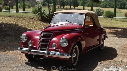 Usata Fiat 1100 63 CV (46 kW) 1951 Cabrio