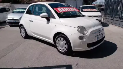 Usata Fiat 500 69 CV (50 kW) 2009 Bianco Cabrio