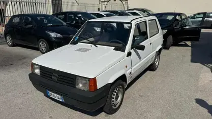 Usata Fiat Panda Young 39 CV (28 kW) 2000 Bianco Utilitaria