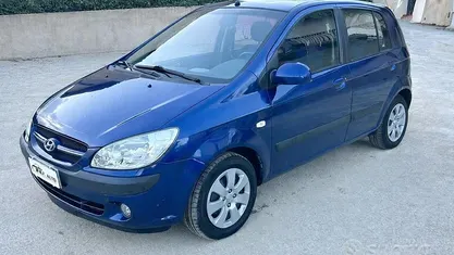 Usata Hyundai Getz Style 88 CV (64 kW) 2008 Blu Utilitaria