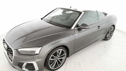Usado Audi A5 S-Line 163 CV (119 kW) 2024 Gris Descapotable
