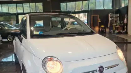 Usata Fiat 500 69 CV (50 kW) 2014 Bianco Berlina