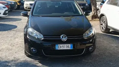 Usata VW Golf VI 105 CV (77 kW) 2010 Nero Berlina