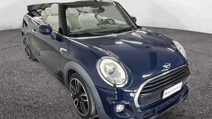 Usata Mini Cooper D Cabriolet Hype 116 CV (85 kW) 2016 Blu Cabrio
