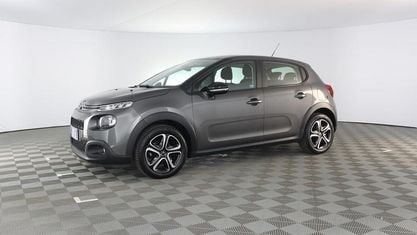 Begagnad Citroën C3 PureTech 82 HK (60 kW) 2018 Grå Halvkombi